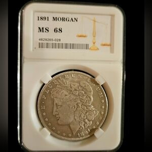 1891 O Morgan Dollar
